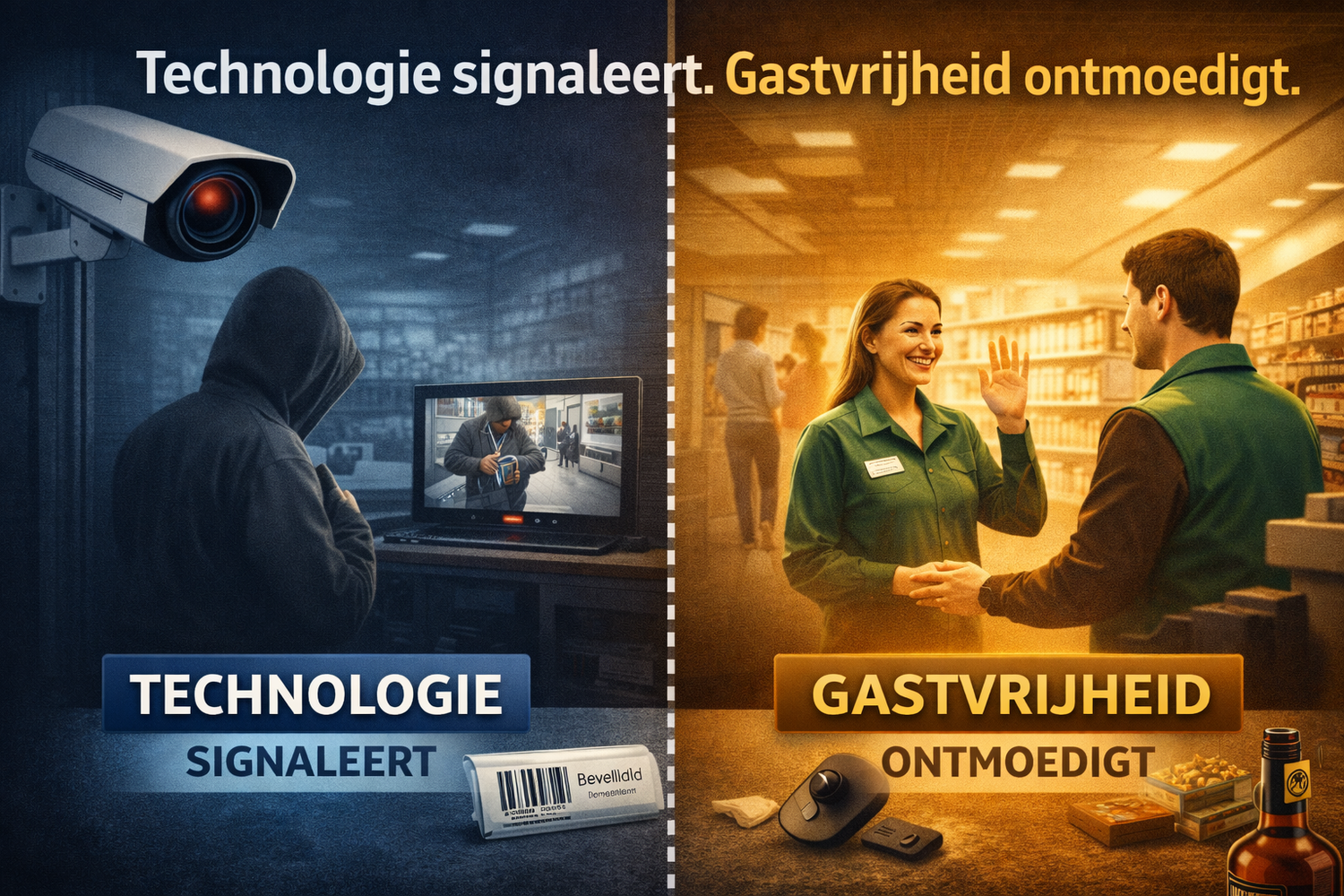 Gastvrijheid als geheim wapen tegen winkeldiefstal