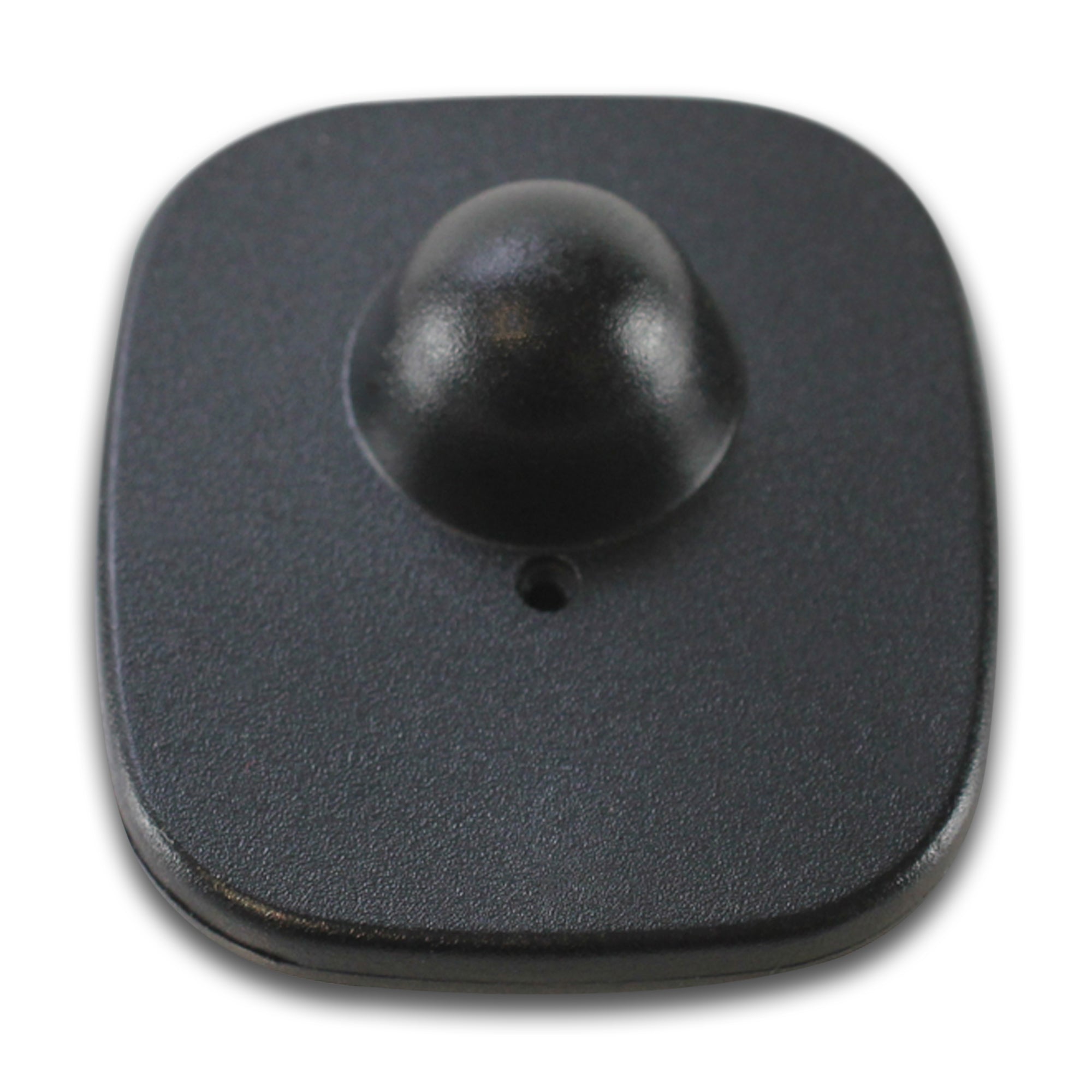 Black Mini Square Minitags incl. pin. - 1000st